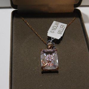 Nolan Miller coffer and Crystal Necklace